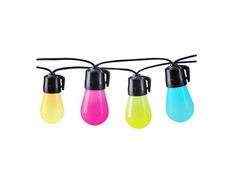 LED smart venkovní řetěz s RGB žárovkami SOLIGHT WO795