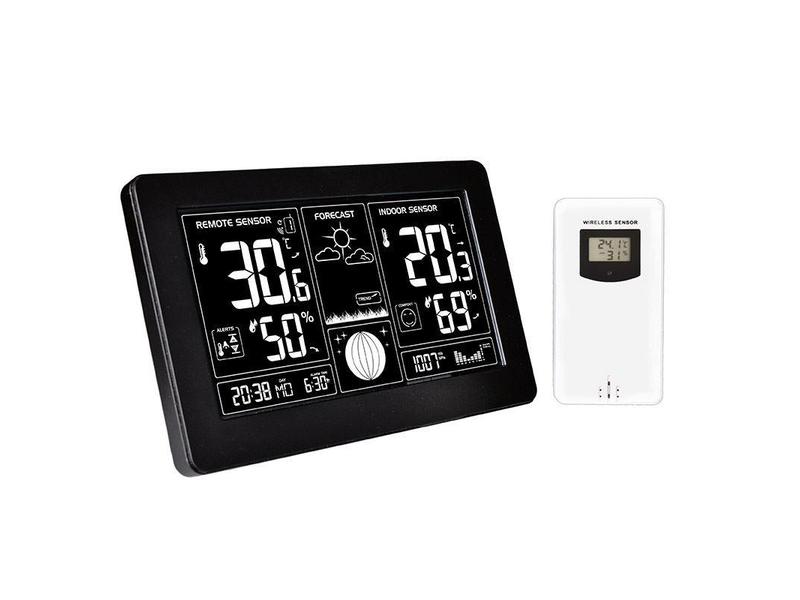 Meteorologická stanice SOLIGHT meteostanice, černý (black)