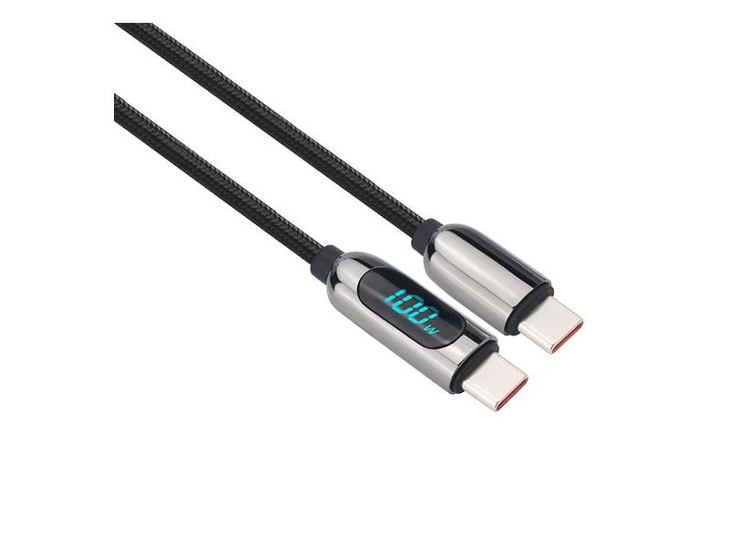 USB-C kabel s displejem SOLIGHT SSC1801