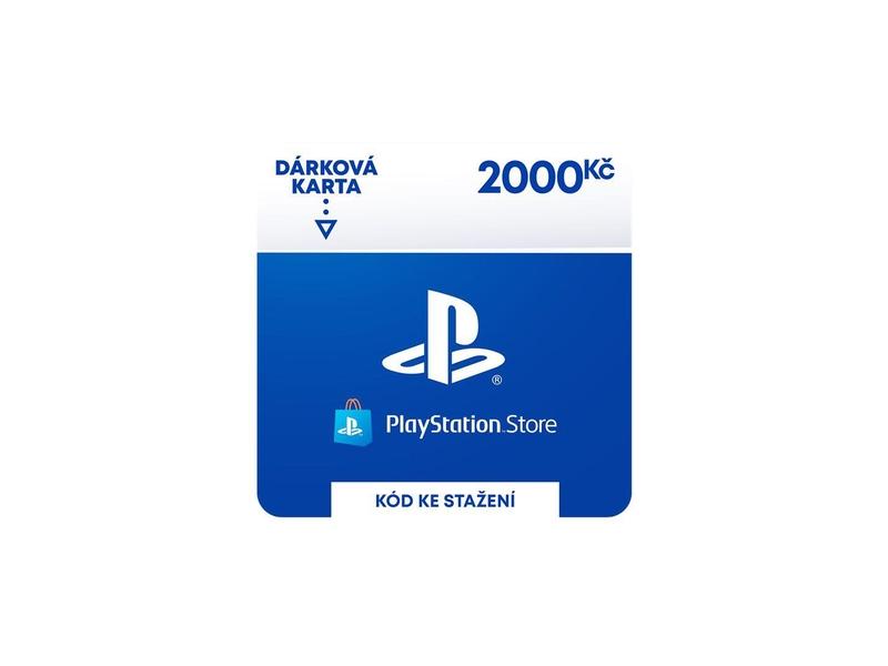 Dobíjecí karta SONY PlayStation Store - Kredit 2000 Kč - CZ Digital