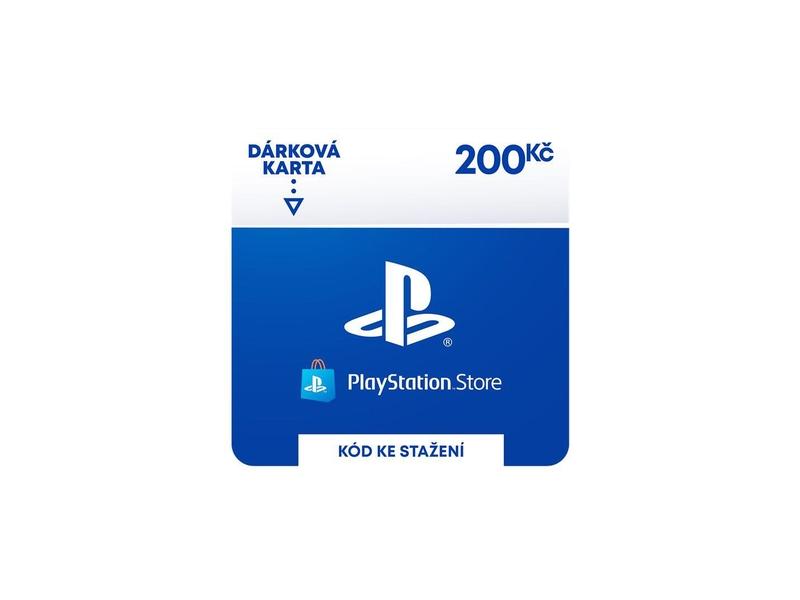 Dobíjecí karta SONY PlayStation Store - Kredit 200 Kč - CZ Digital