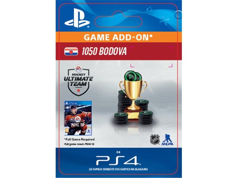 Herní doplněk SONY 1050 NHL 18 Points Pack - PS4 CZ ESD