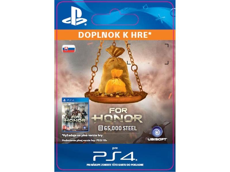 Herní doplněk SONY FOR HONOR™ 25 000 STEEL Credits Pack - PS4 CZ ESD