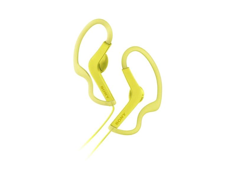 Sportovní sluchátka s klipem SONY ACTIVE MDR-AS210Y, žlutá (yellow)