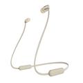 Bezdrátová sluchátka SONY WI-C310, zlatá (gold)