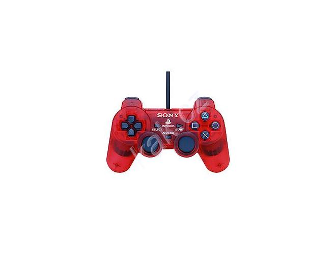 Gamepad SONY  PlayStation DUAL SHOCK 2, červený (red)