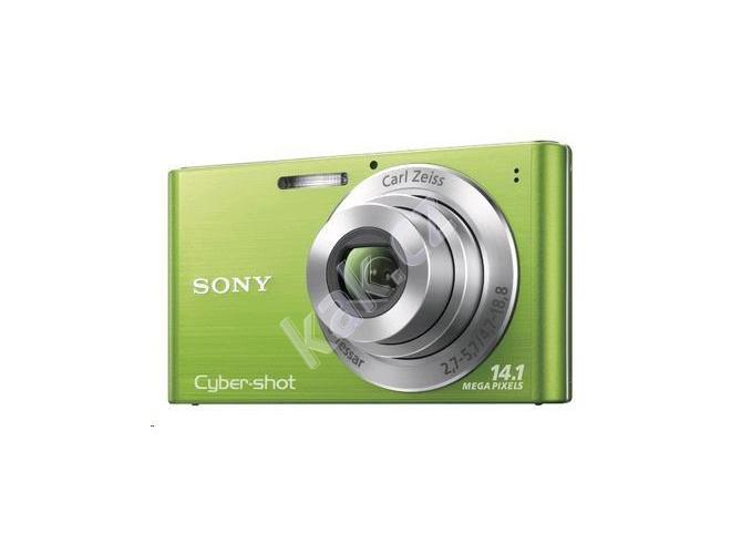 Digitální fotoaparát SONY  Cyber-Shot DSC-W320G, zelený (green)
