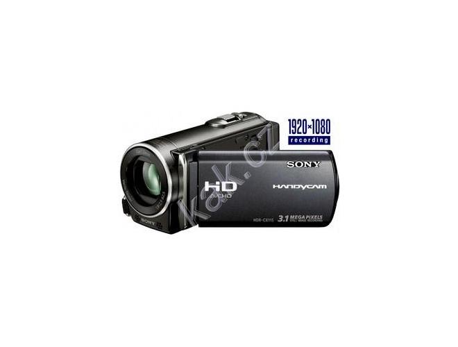 Digitální videokamera SONY  HDR-CX115EB, černá (black)