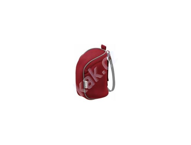 Měkké pouzdro pro videokameru SONY  LCSBBDR, červená (red)