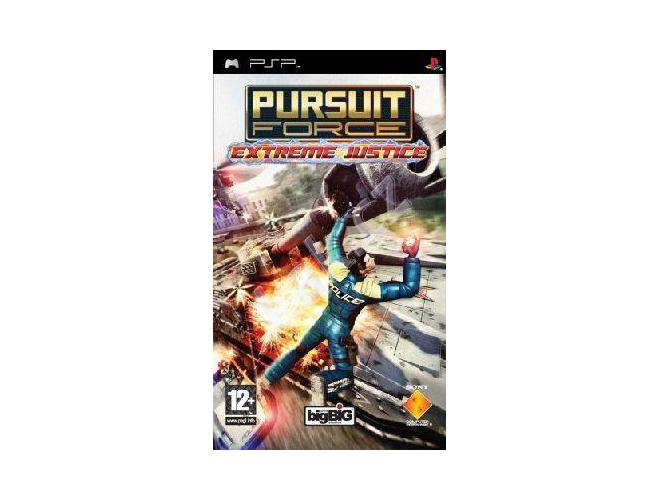 Hra pro PSP SONY  Pursuit Force Extreme Justice