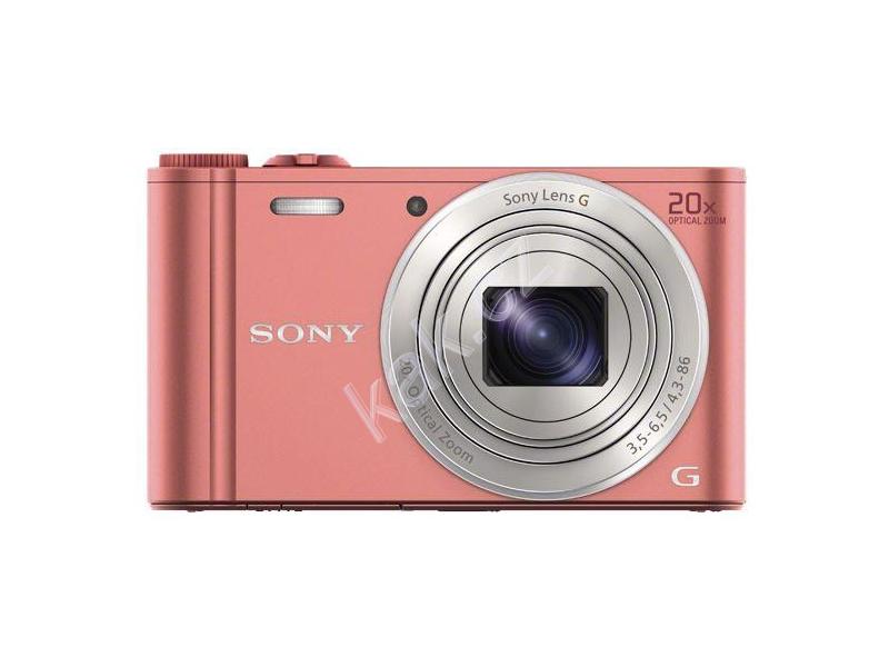 Digitální fotoaparát SONY DSC-WX350, růžová (pink)