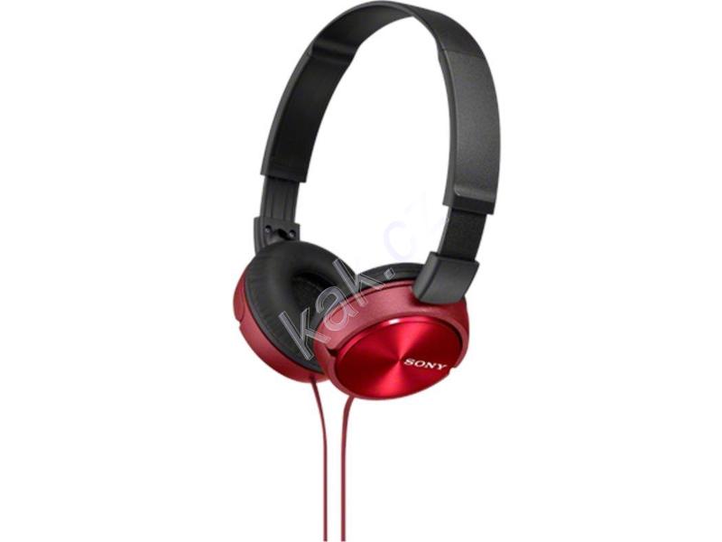 Sluchátka SONY  MDR-ZX310 červená