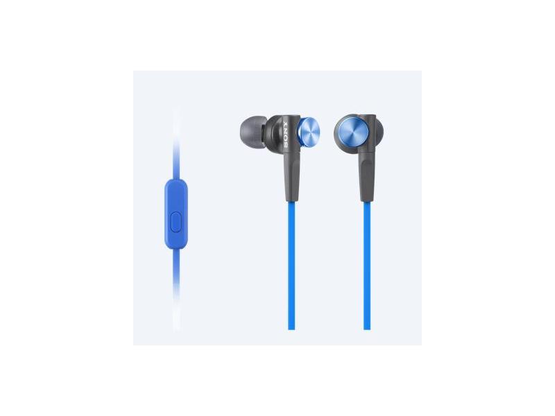 Sluchátka SONY  MDR-XB50AP, modré (blue)