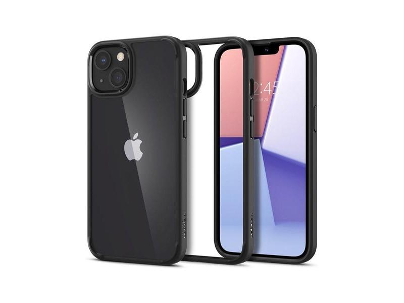 Kryt SPIGEN Crystal Hybrid pro iPhone 13 mini - Matte Black