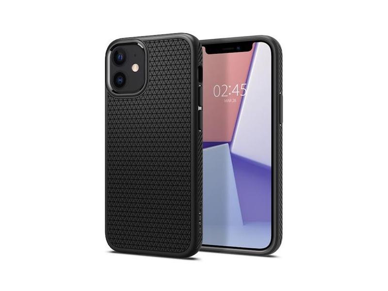 Kryt SPIGEN Liquid Air pro iPhone 12 mini - Black