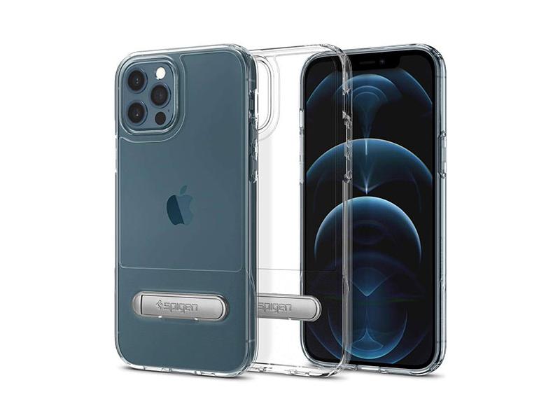 Kryt SPIGEN Slim Armor Essential pro iPhone 12/12 Pro - Crystal Clear