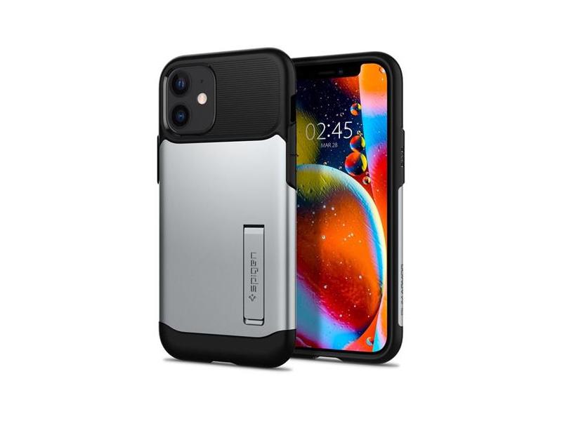 Kryt SPIGEN Slim Armor pro iPhone 12 mini - Silver