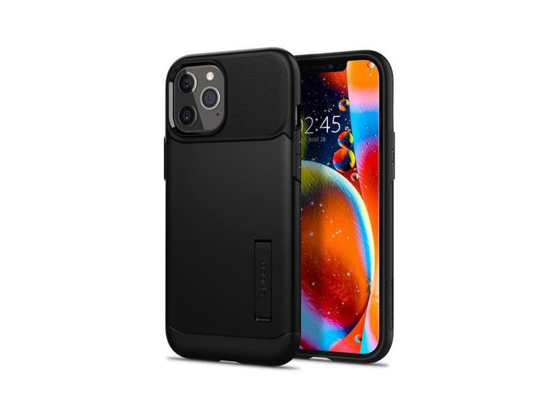 Kryt SPIGEN Slim Armor pro iPhone 12 Pro Max - Black
