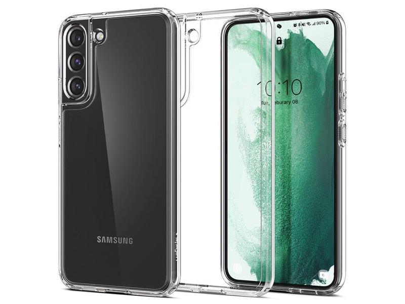 Pouzdro pro Samsung SPIGEN Spigen Ultra Hybrid pro Samsung Galaxy S22 plus transparentní