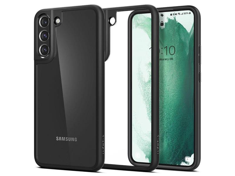Pouzdro pro Samsung SPIGEN Spigen Ultra Hybrid pro Samsung Galaxy S22 plus matně černý