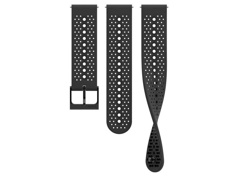 Řemínek SUUNTO 9 Peak Silicone, velikost S+M - All Black