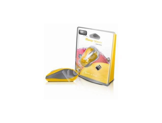 Bezdrátová myš SWEEX  Mango Yellow, žlutá (yellow)