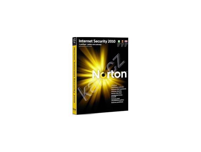 Antivirový program SYMANTEC  Norton Internet Security 2010 CZ