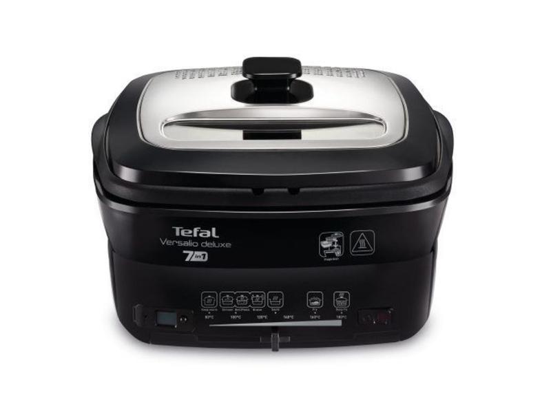 Fritéza TEFAL Versalio Deluxe 7v1 FR491870, černá