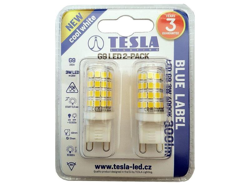 LED žárovka Tesla G9000340-5PACK 2ks v balení