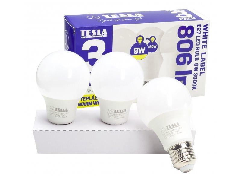 LED žárovka TESLA BL271030-3PACK