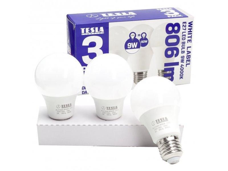 LED žárovka TESLA BL271040-3PACK