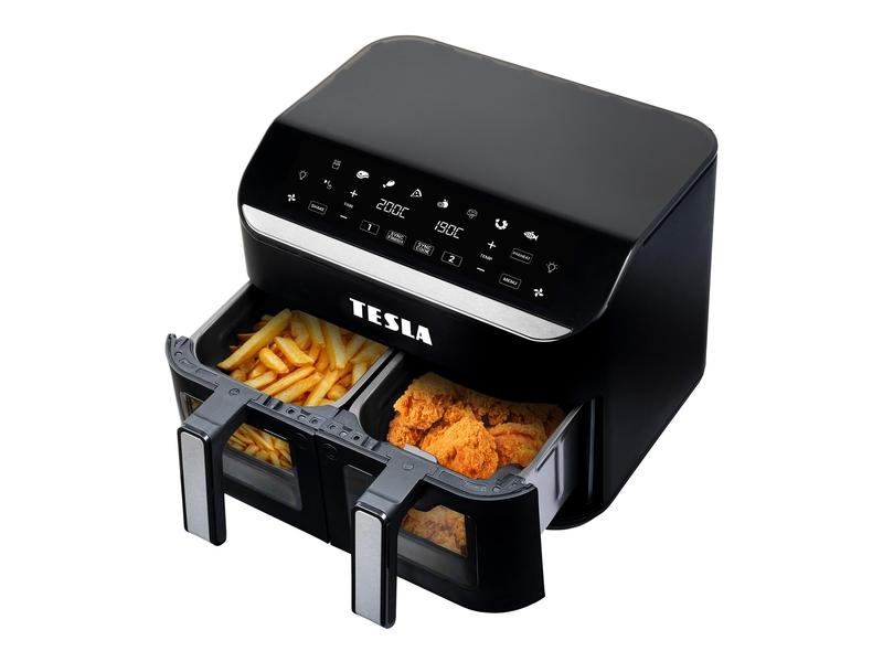 Horkovzdušná fritéza TESLA AirCook DualZone Q460 XXL