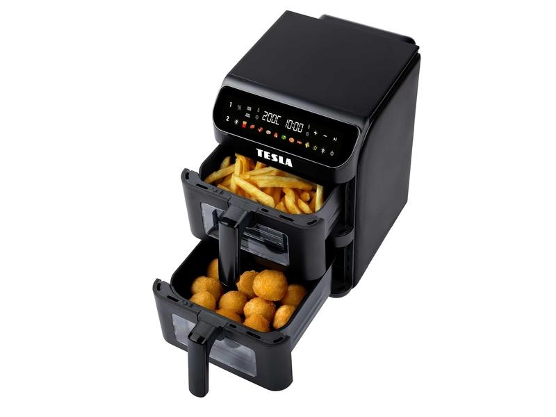 Multifunkční horkovzdušná fritéza TESLA AirCook DualZone Q670 XXL