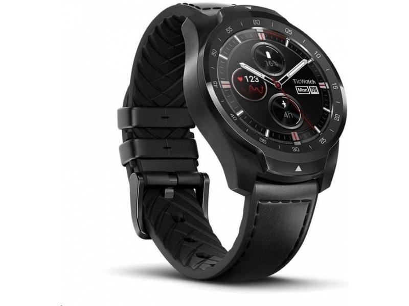 Chytré hodinky TICWATCH Pro, černý (black)