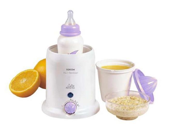 Dětská ohřívačka a sterilizátor na 1 lahev TOPCOM  Travel Bottle Warmer 301