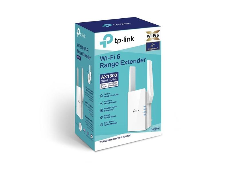 Opakovač signálu TP-LINK RE505X AX1500 Wifi Range Extender