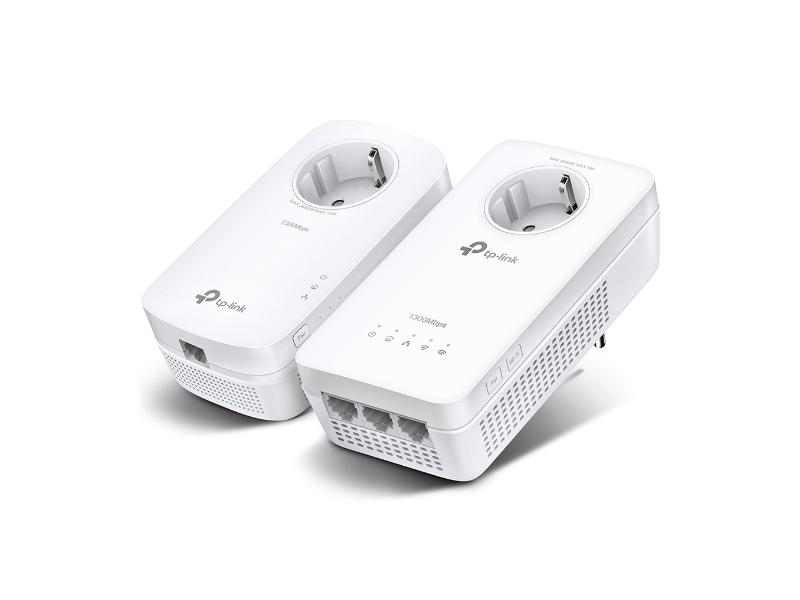 Průchozí powerline sada s wi-fi TP-LINK TL-WPA8631PKIT AV1300 WiFi AC1200