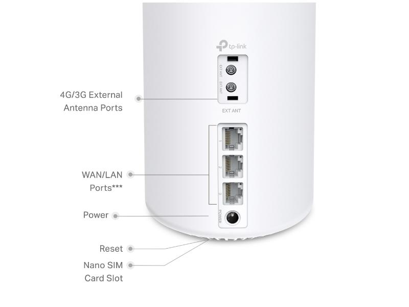 4G LTE modem TP-LINK Deco X50-4G, bílá (white)