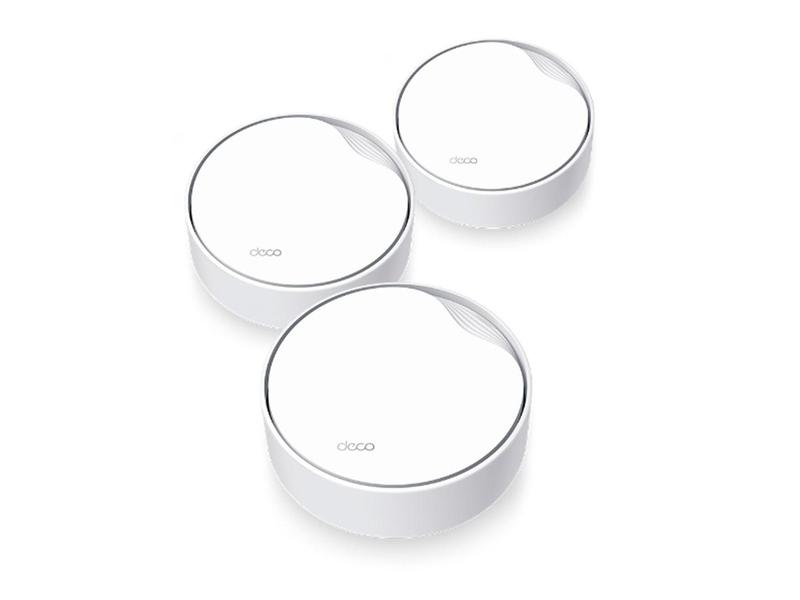 Wi-Fi router TP-LINK AX3000 Deco X50-PoE(3-pack), bílý (white)