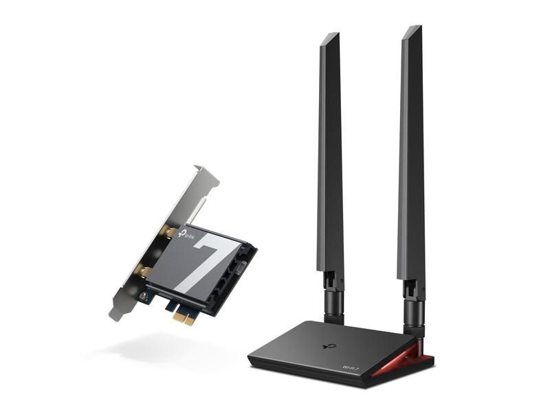 PCI síťová WiFi karta TP-LINK Archer TBE550E BE9300 WiFi7