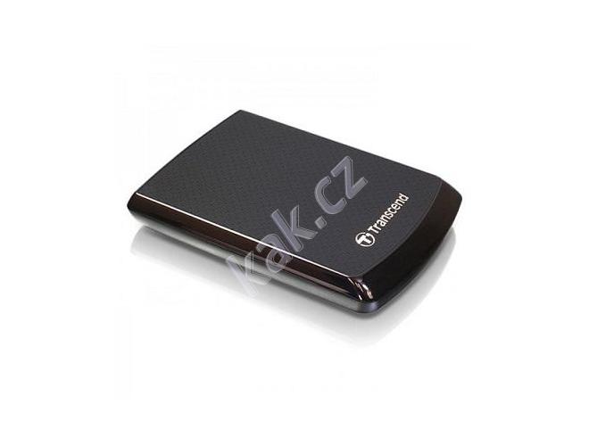 Přenosný pevný disk TRANSCEND  StoreJet 25F Mobile 500GB, černý (black)
