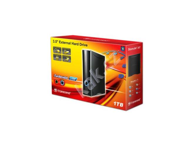 Přenosný pevný disk TRANSCEND  StoreJet 35 Turbo 1TB