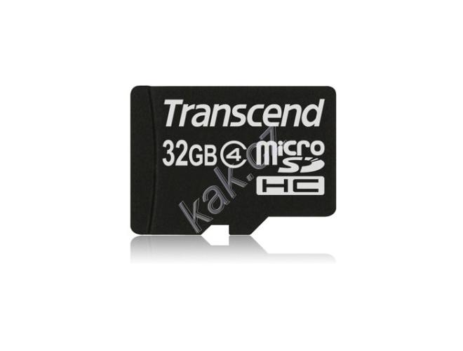 Paměťová karta TRANSCEND microSDHC 32GB