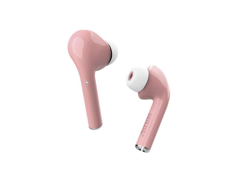 Bezdrátová sluchátka TRUST Nika Touch Bluetooth Earphone, růžová (pink)