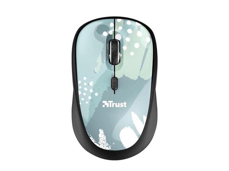 Bezdrátová myš TRUST YVI WIRELESS MOUSE BLUE BRUSH