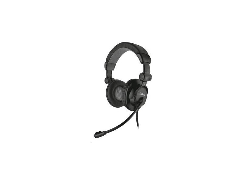 Headset TRUST Como, černý (black)