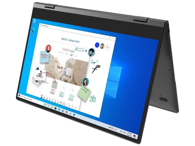 Konvertibilní notebook UMAX VisionBook 14Wr Flex, šedý (gray)