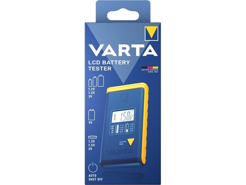 Tester baterií VARTA 893 LCD Digital