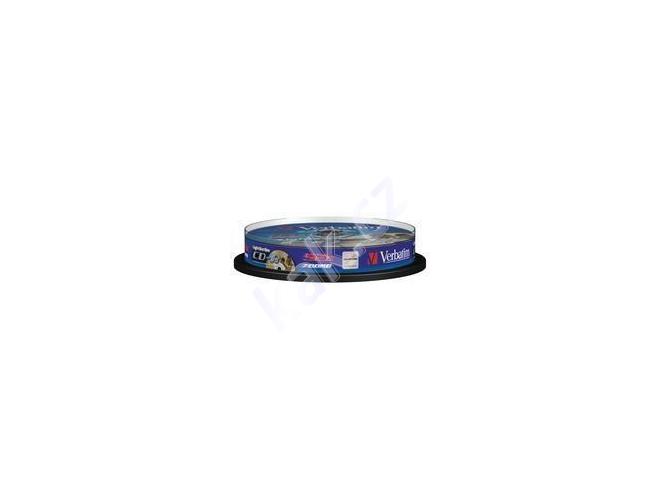 CD-R médium VERBATIM  CD-R 52x DataLifePlus, LightScribe, 10ks cakebox