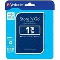 Přenosný pevný disk VERBATIM  Store "n" Go Portable 1TB GENII, modrý (blue)